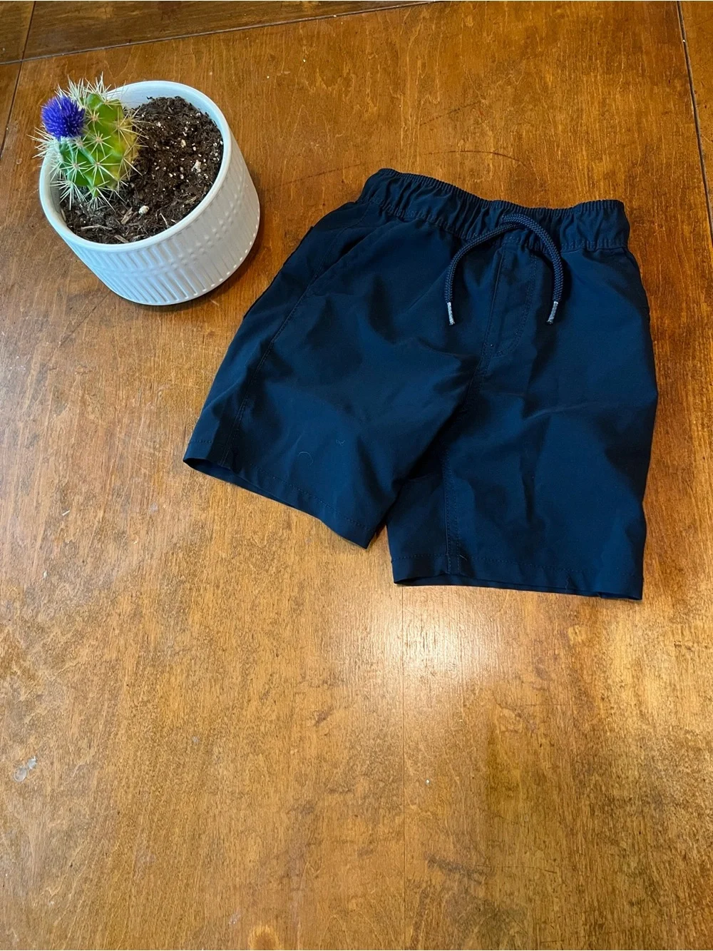 Boys 5T The Children’s Place Shorts Bundle Navy Pull On Drawstring 2 Pack